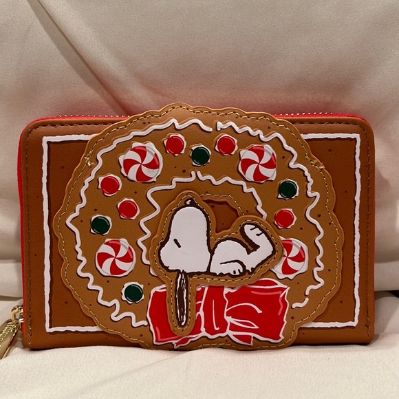 Loungefly | Bags | Sale Loungefly Peanuts Snoopy Scented Gingerbread ...